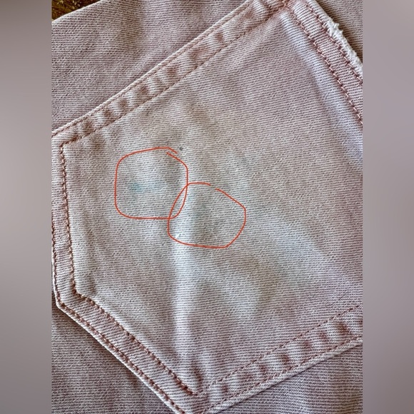 Vervet Pastel 90's Vintage Boyfriend Cropped Flare Jean - Size 28 - Picture 10 of 15